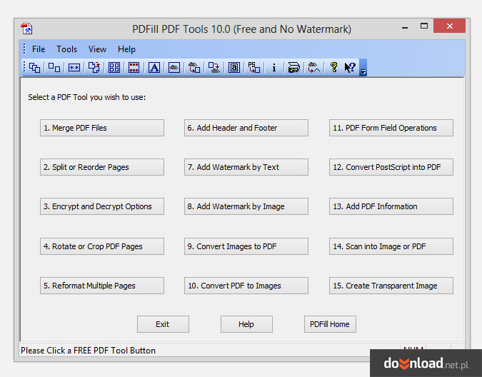 pdfill pdf tools free 10.0